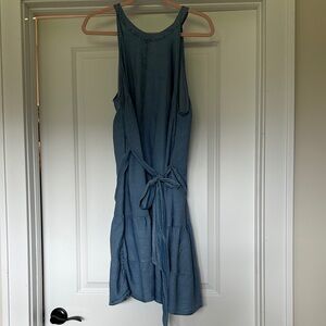 Torrid Asymmetrical Denim Blue Dress